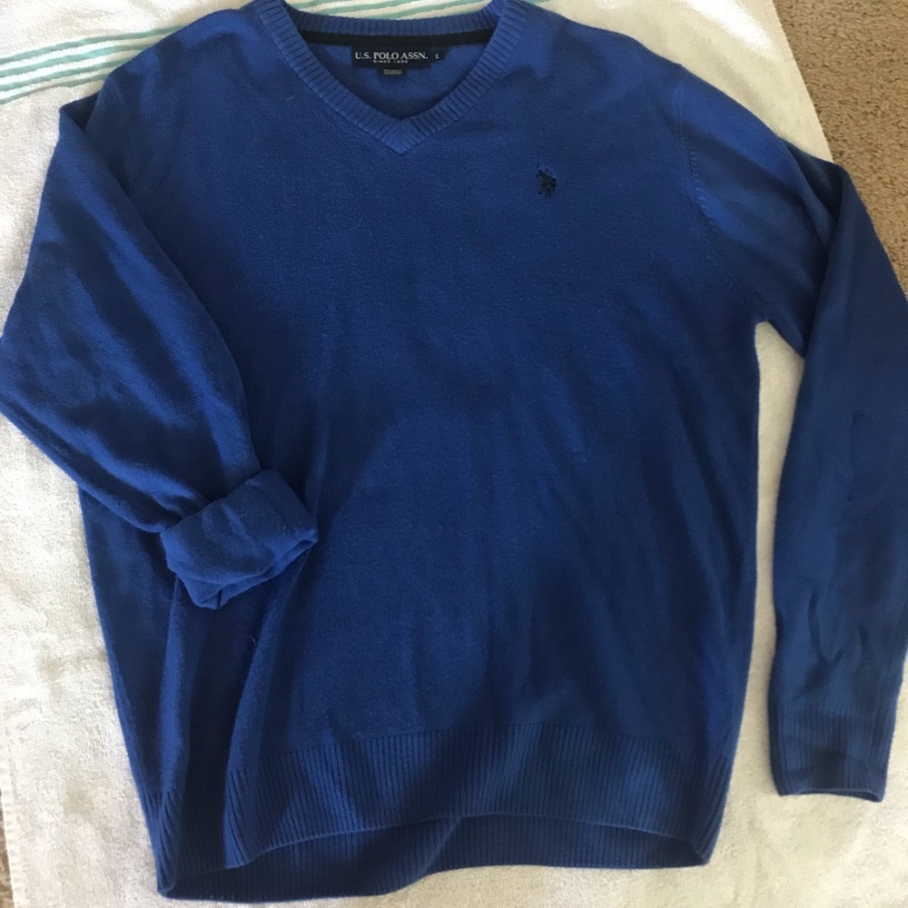 Blue sweater